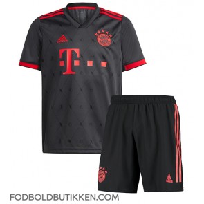 Bayern Munich Tredjetrøje Børn 2022-23 Kortærmet (+ Korte bukser)